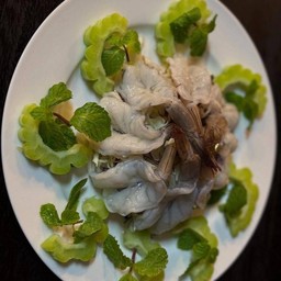 กุ้งแช่น้ำปลา  Shrimp soaked in fish sauce