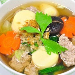 ต้มจืดเต้าหู้หมูสับ