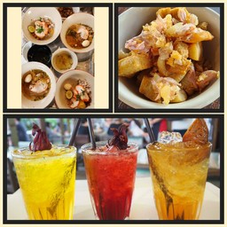 [Promotion]โปร เล็กยำน้ำ+เล็กยำแห้ง+กากหมูเจียว+ฟรีน้ำกระเจีี๊ยบ