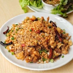 หมูสับคั่วพริกเกลือ
