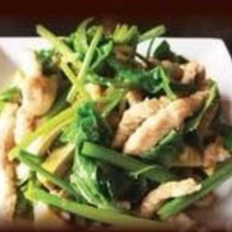 หมูเส้นผัดคื่นไฉ่