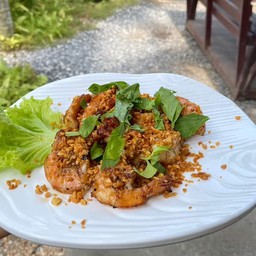 กุ้งทอดกระเทียม