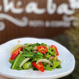 ผัดคะน้าน้ำมันหอย