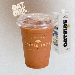 Oat milk ชาไทยลาเต้
