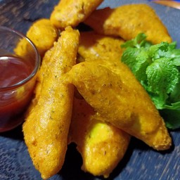 Paneer Pakoras - ชีสอินเดียทอด