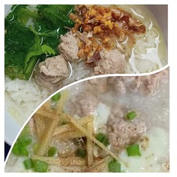 [เซตสุดฮิต] โจ๊กหมู + ข้าวต้มหมู