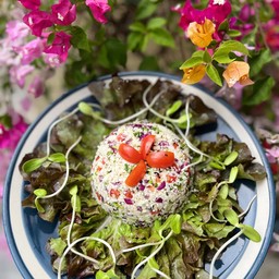 Raw Cauliflower Salad