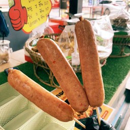 24hr หมูปิ้งโบราณ โคขุนลุยไฟ ลูกชิ้นปิ้ง หทัยราษฎร์39