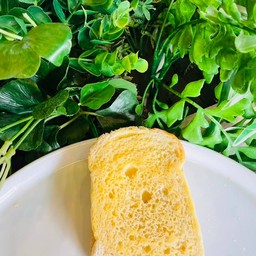 โทสต์แฮมทริปเปิ้ลชีส(อุ่นร้อน)