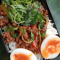 กะเพราเนื้อสับดั้งเดิม