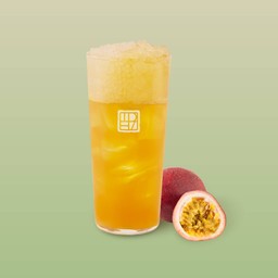 Passionfruit Green Tea with Aloe Sago