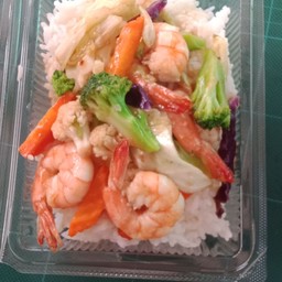 ผักรวมกุ้ง