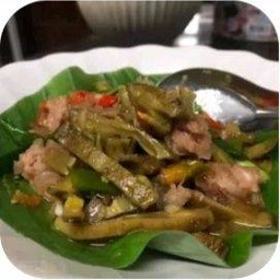 คั่วบะลิดไม้ใส่จิ๋นส้ม