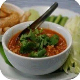 น้ำพริกอ่อง-แคบหมู