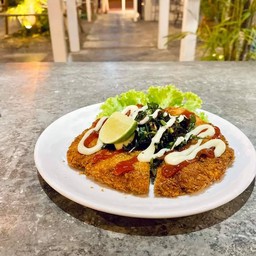 ไก่ทอดครีมมะนาว