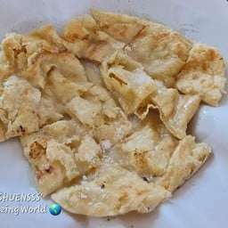 โรตีธรรมดานม+น้ำตาล