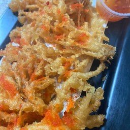 เห็ดเข็มชุบแป้งทอด