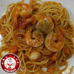 สปาเก็ตตี้ซอสกุ้ง