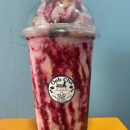 บลูเบอรี่ บิสกิตชีสปั่น