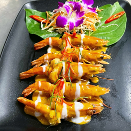 Shrimps Peanut Sauce แพนงกุ้ง