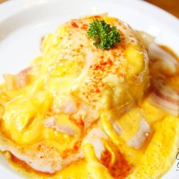 ไข่ข้นเบคอน