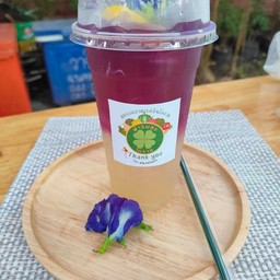 น้ำอัญชัญเข้มข้น  น้ำผึ้งมะนาวไม่หวาน