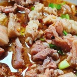 ต้มแซบ  เนื้อเปื่อยรวม ใส่มะนาวไม่ใส่ขม