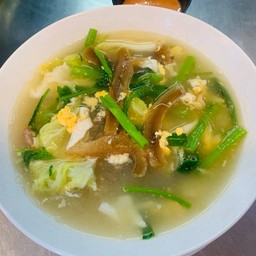สุกี้น้ำหมึกกรอบ