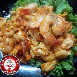 มักกะโรนีกุ้ง