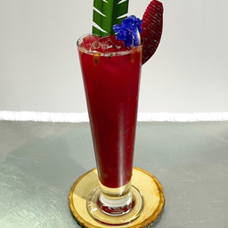 Passion fruit Beetroot Juice เสาวรสบรีทรูทคั้น