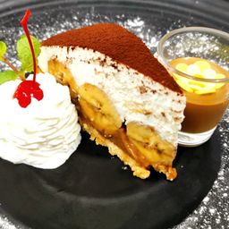 Banoffee Banana Pie บันนอฟฟี่เค้ก