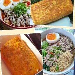 มาม่าห่อไข่ by เหน่อหมูทอด