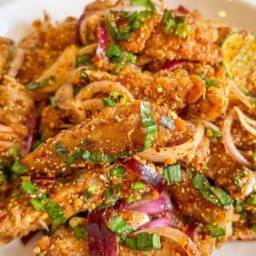 อุ่นพุง ข้าวยำไก่แซ่บ|มาม่าเกาหลี|ของว่าง|ชาชีส