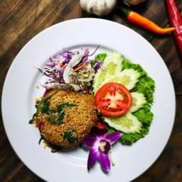 Fried Rice with Chili Basil กระเพราคลุกข้าว