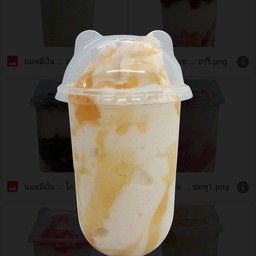 นมหมีน้ำผึ้งเย็น