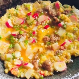 ข้าวไข่เจียวบุฟเฟต์ ครัวแม่ลูก ข้าง ร.พ นางรอง
