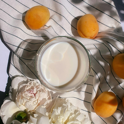 เย็น : นมสด