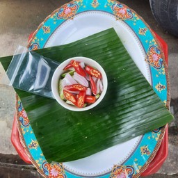 ชุดผัก+น้ำอาจาดรสเด็ดสูตรทางร้าน