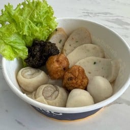 เครื่องปลารวมลวก+น้ำจิ้มสุกี้