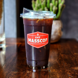 อเมริกาโน่เย็น น้ำผึ้ง จากเกสรดอกไม้ป่าเดือนห้า D