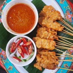 หมูสะเต๊ะ 20 ไม้