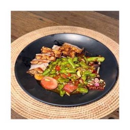 ตำถั่วหมูกรอบ