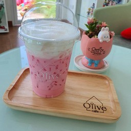 นมชมพู (เย็น)