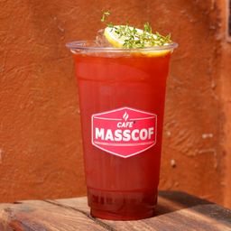 ชามะนาว MASSCOF (ใบชาแท้) หอมมะนาว สดชื่น D