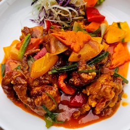 ปูนิ่มผัดไข่เค็ม