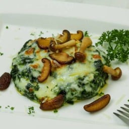 Oven Baked Spinach