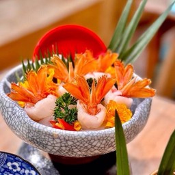 ซาชิมิ กุ้งหวาน
