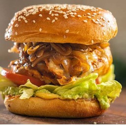 เบอร์เกอร์ ไก่ย่าง