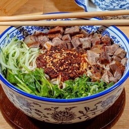 D1牛肉拌面 หมี่ยำแห้งเนื้อ