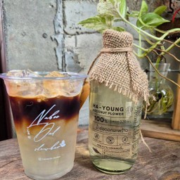 อเมริกาโน่ช่อดอกมะพร้าว